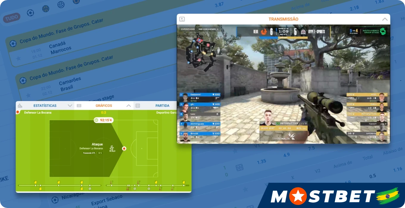 Live sázení na Mostbet vám umožní sázet na sportovní události v reálném čase